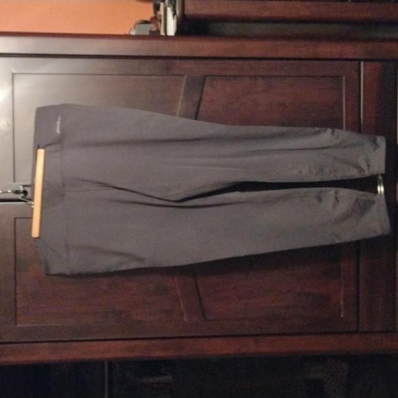 Eddie Bauer Grey Fleece Leggings - Picture 1 of 2